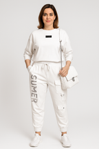 Zoey | Two-Piece – Printed Top & Trousers