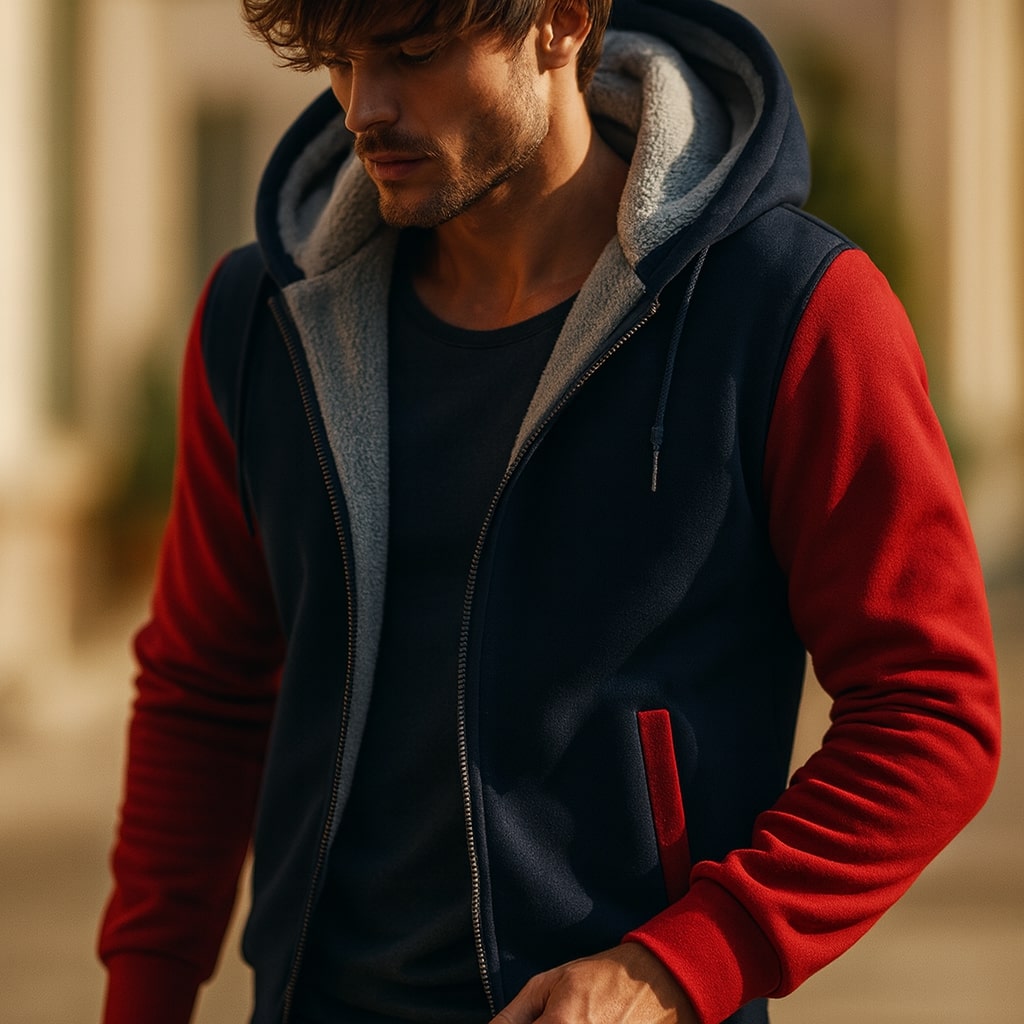 Roque - Structured Jacket with Hood and Zip