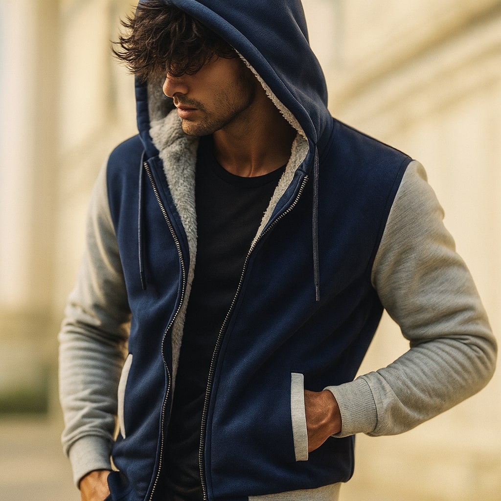 Roque - Structured Jacket with Hood and Zip