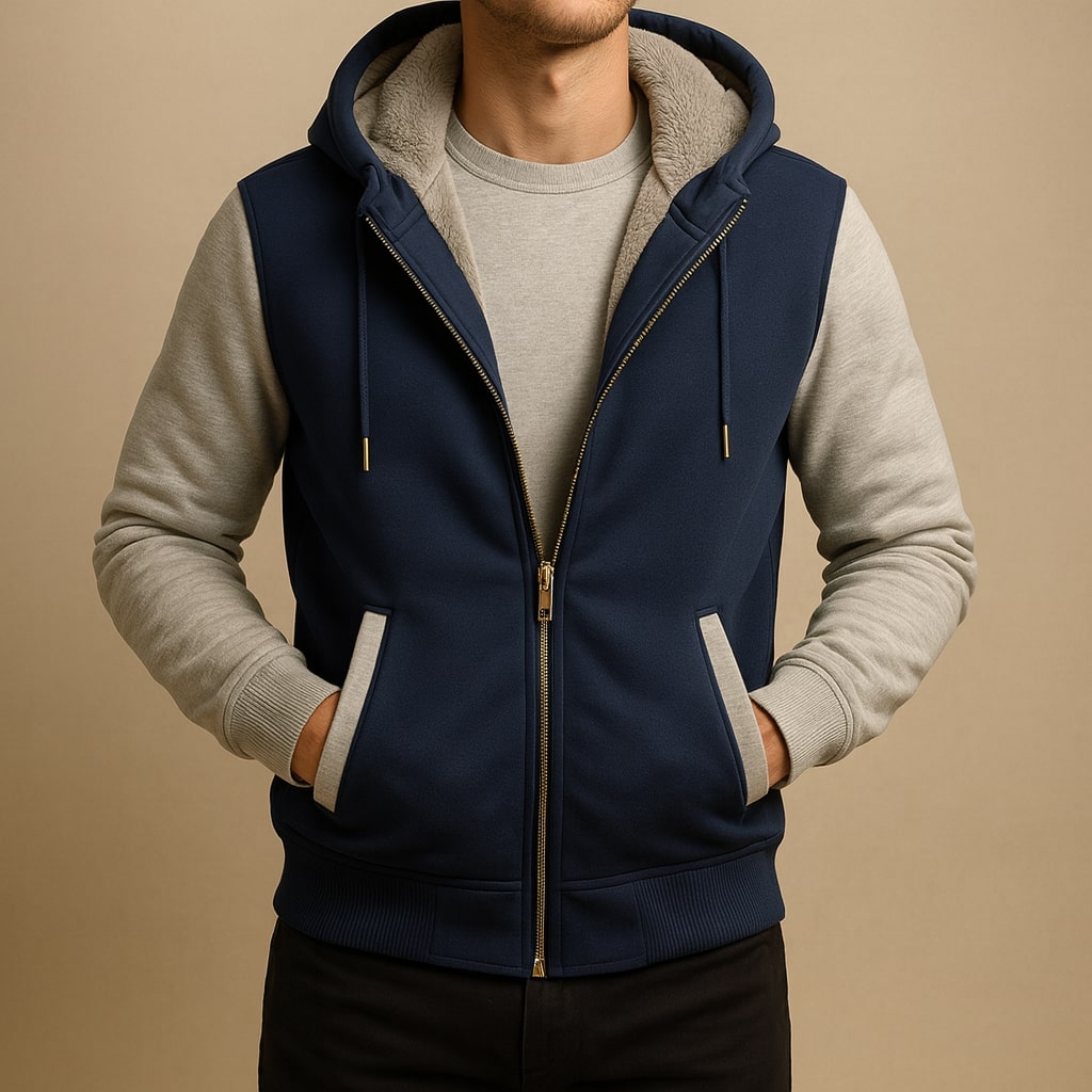 Roque - Structured Jacket with Hood and Zip