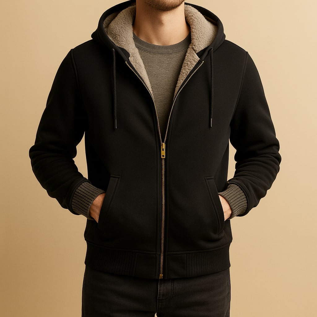 Roque - Structured Jacket with Hood and Zip