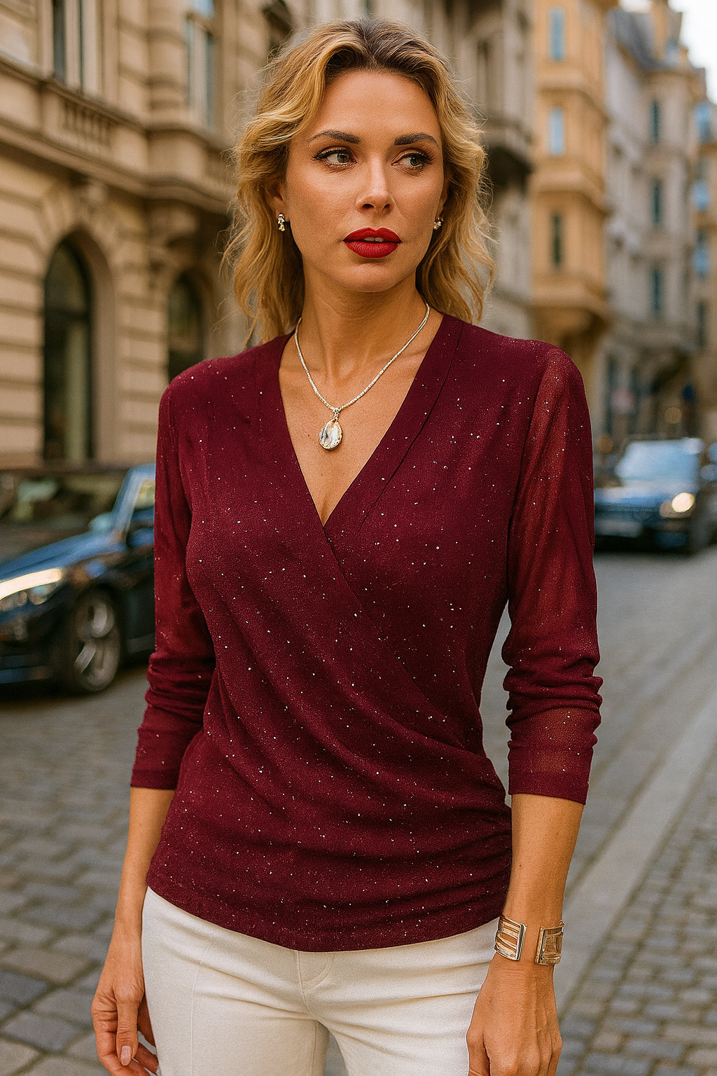 Gigi | Glitter Top