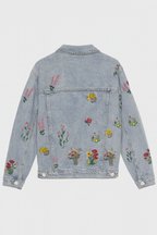 Seanna | Timeless Denim Jacket with Embroidery