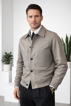 Tailored | Men's Faux Leather Jacket