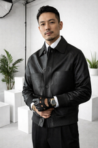 Tailored | Men's Faux Leather Jacket