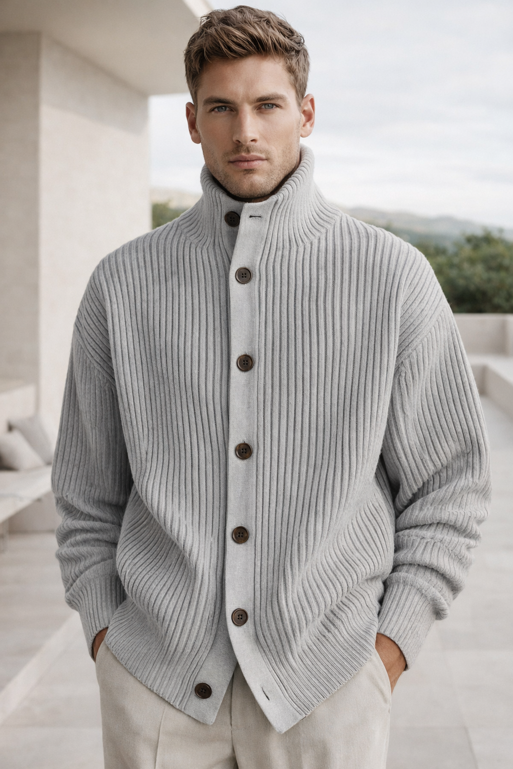 Terra | Ultra-soft versatile knitted cardigan