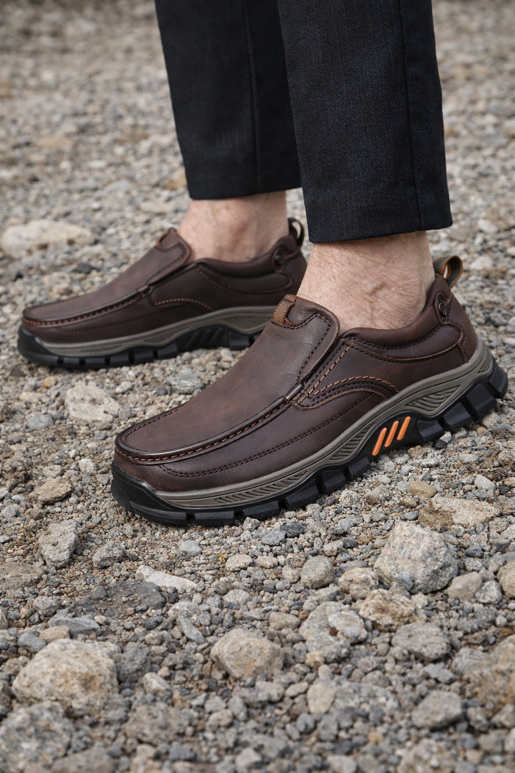 Razel | Orthopaedic Leather Hiking Shoes