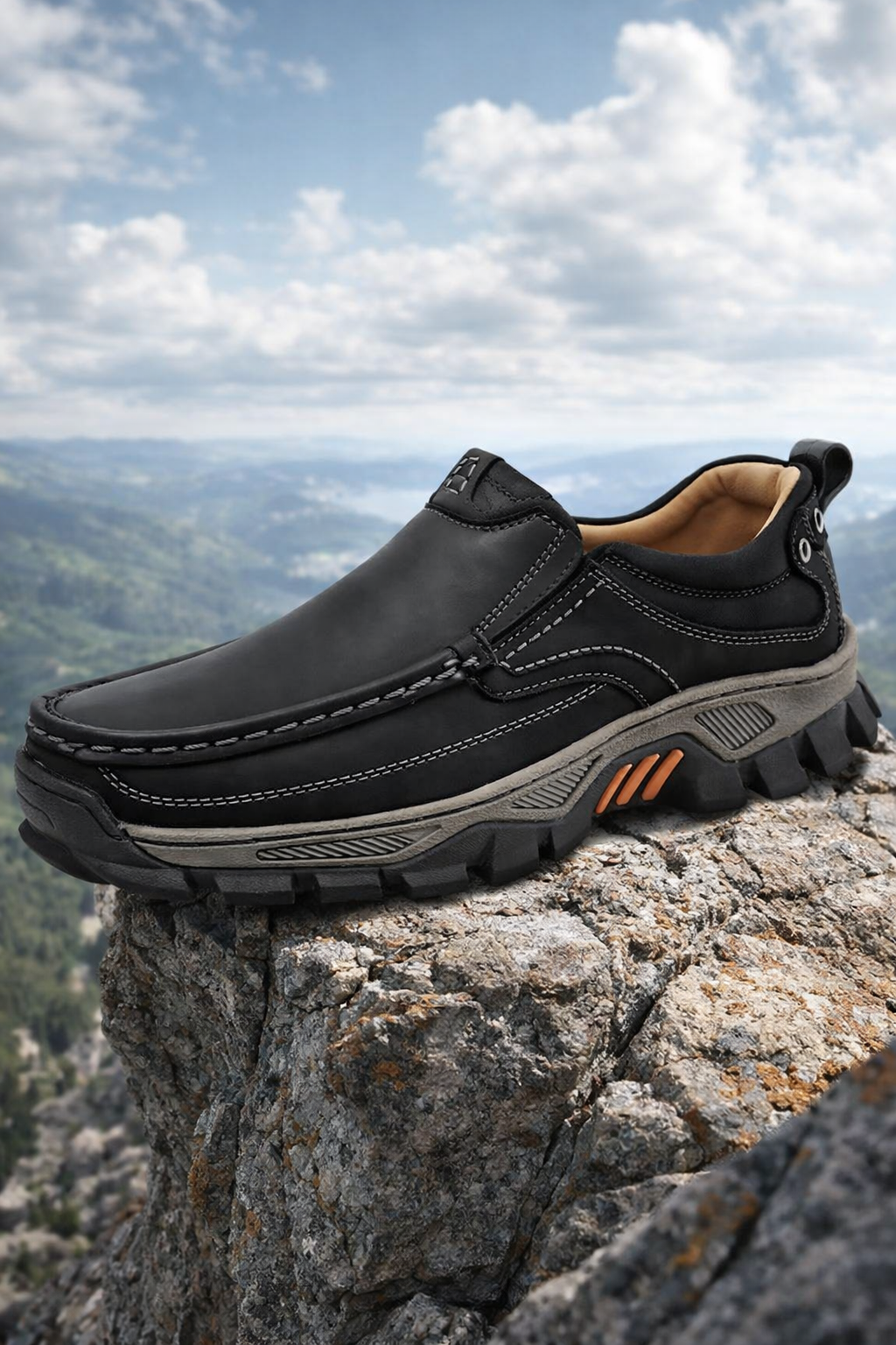 Razel | Orthopaedic Leather Hiking Shoes