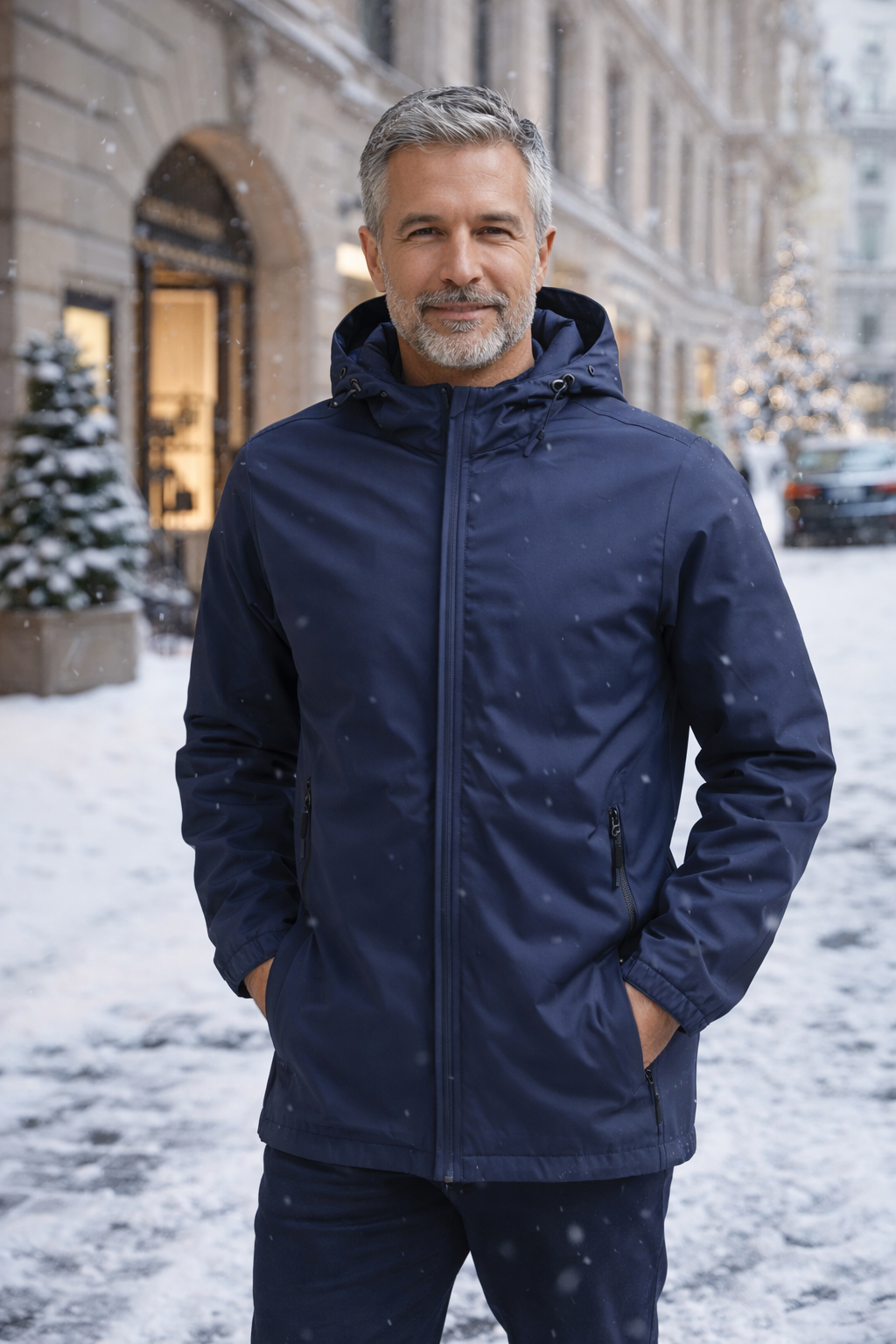 Oleg | Hooded Jacket with Long Sleeves and Zip