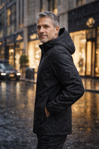 Oleg | Hooded Jacket with Long Sleeves and Zip
