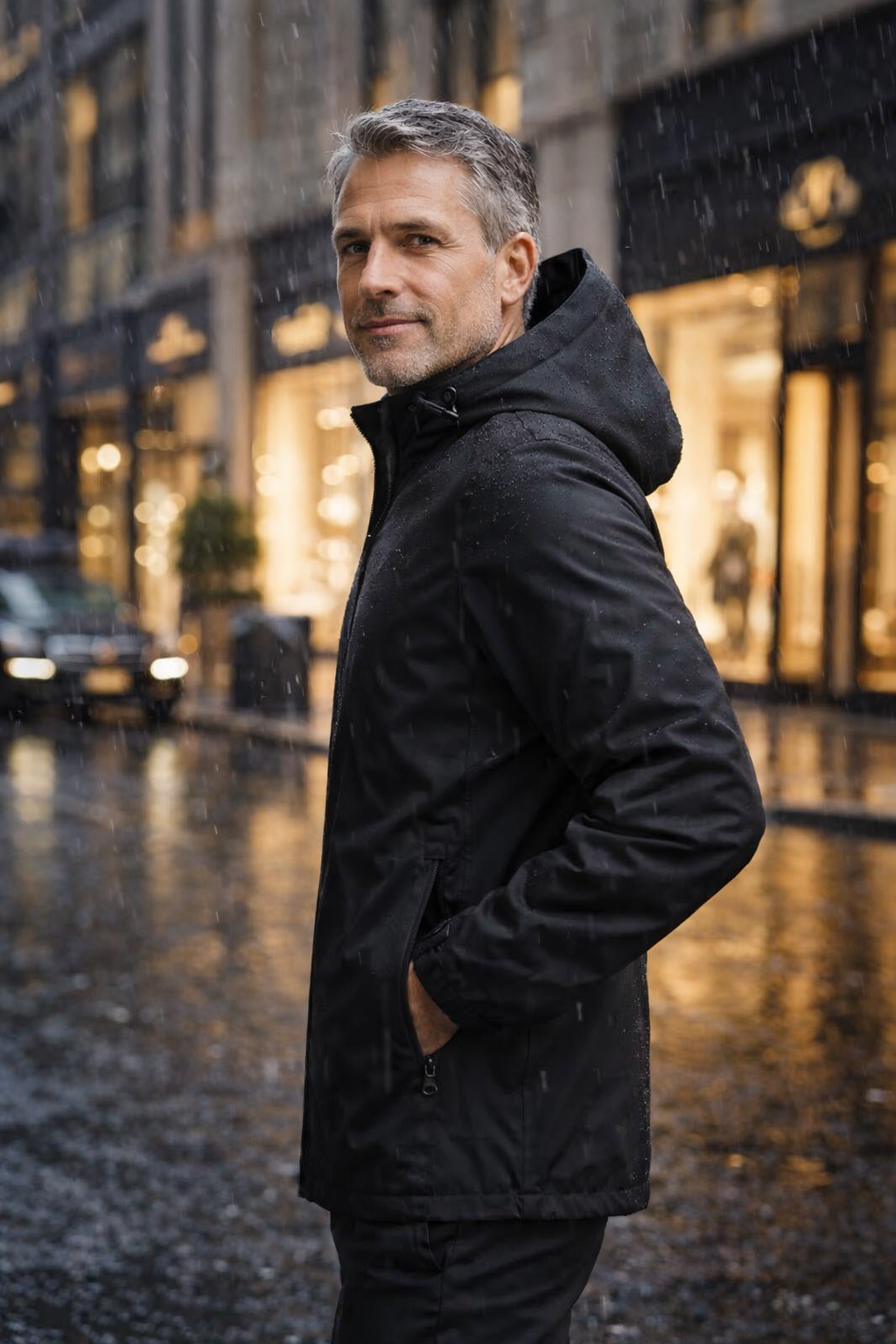 Oleg | Hooded Jacket with Long Sleeves and Zip