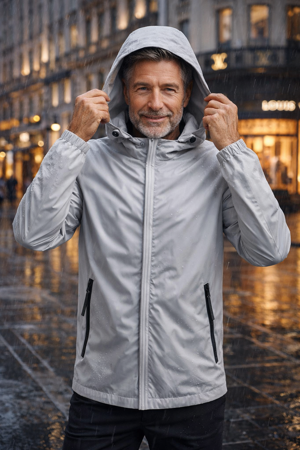 Oleg | Hooded Jacket with Long Sleeves and Zip