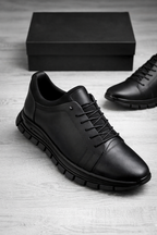 Steffen | Leather Lace-Up Shoes