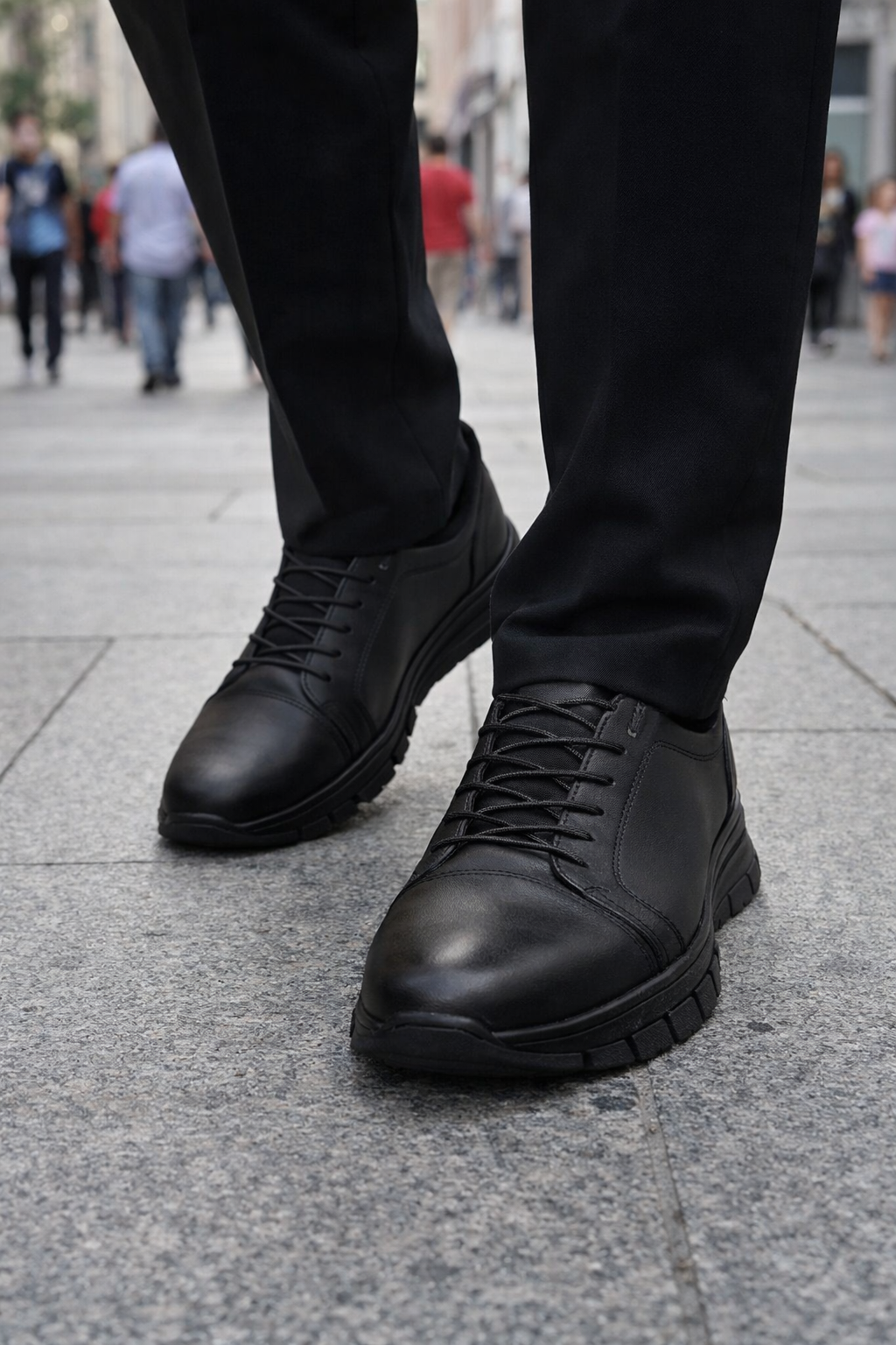 Steffen | Leather Lace-Up Shoes