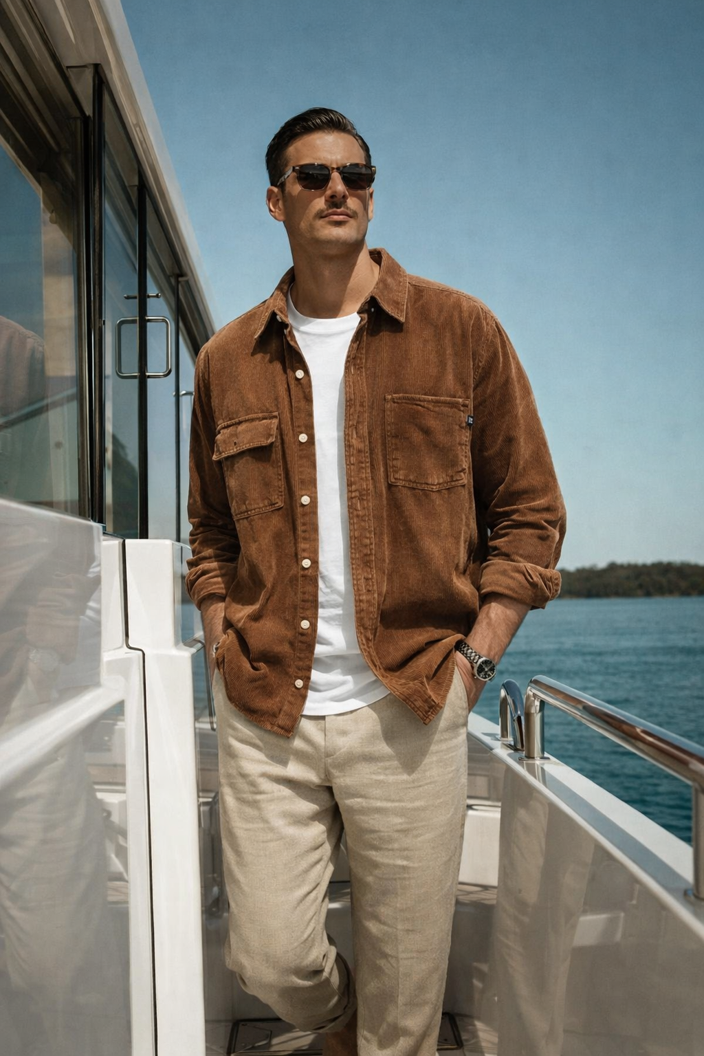 Aydin | Long-Sleeve Shirt with Pockets