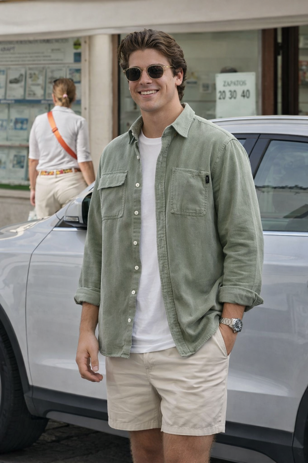 Aydin | Long-Sleeve Shirt with Pockets