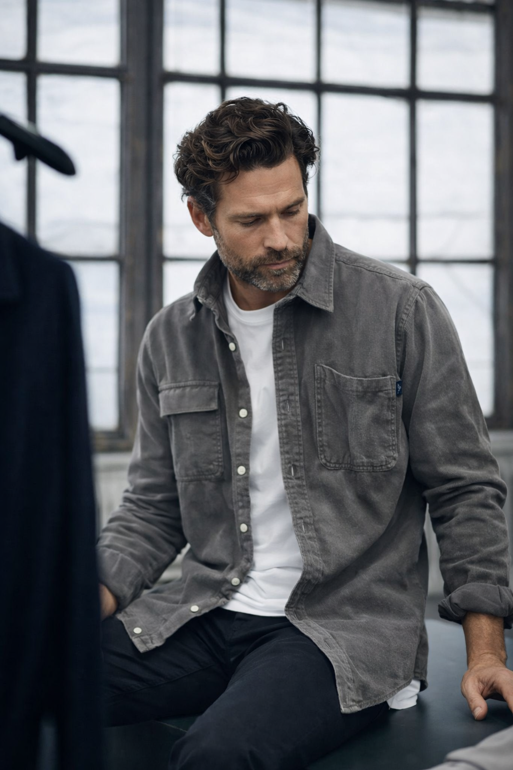 Aydin | Long-Sleeve Shirt with Pockets
