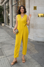 V-Neck Jumpsuit | Combination with V-Neck