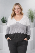 Renilda | Elegant Knitted Jumper with V-Neck