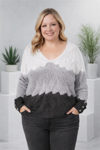 Renilda | Elegant Knitted Jumper with V-Neck