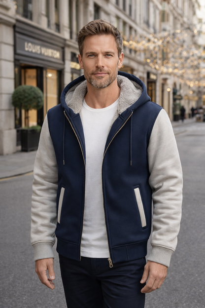 Roque - Structured Jacket with Hood and Zip