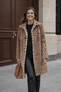 Lima | Leopard Print Midi Jacket