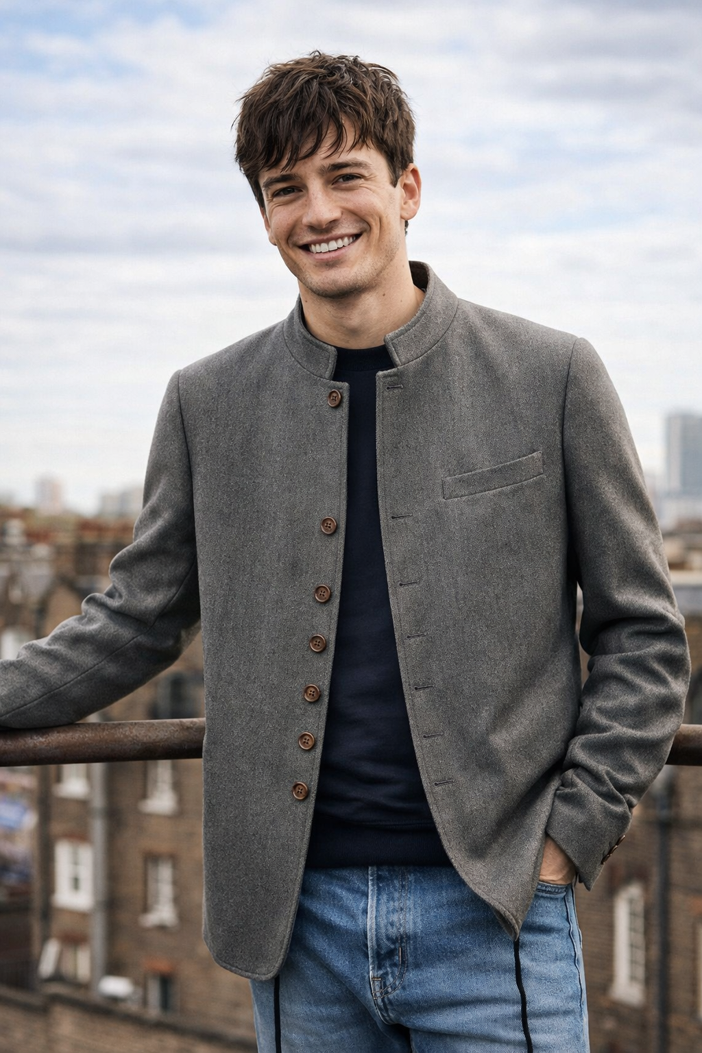 Jason | Warm Wool Jacket for Everyday Use