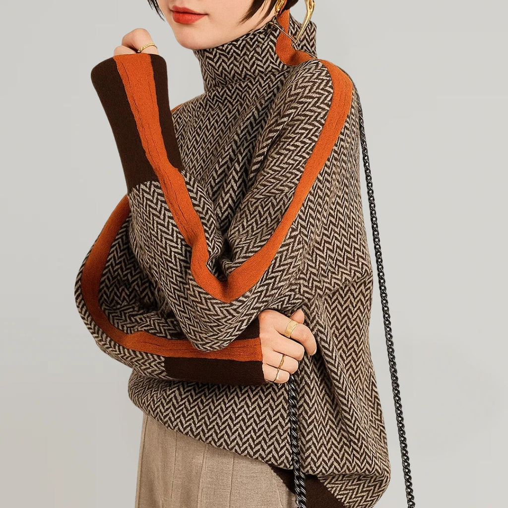 Martina | Jumper with High Collar