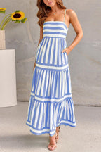 Maxi Dress with Ruffles