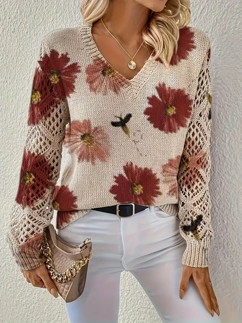 Tatyana Stylish Cardigan with V-Neck