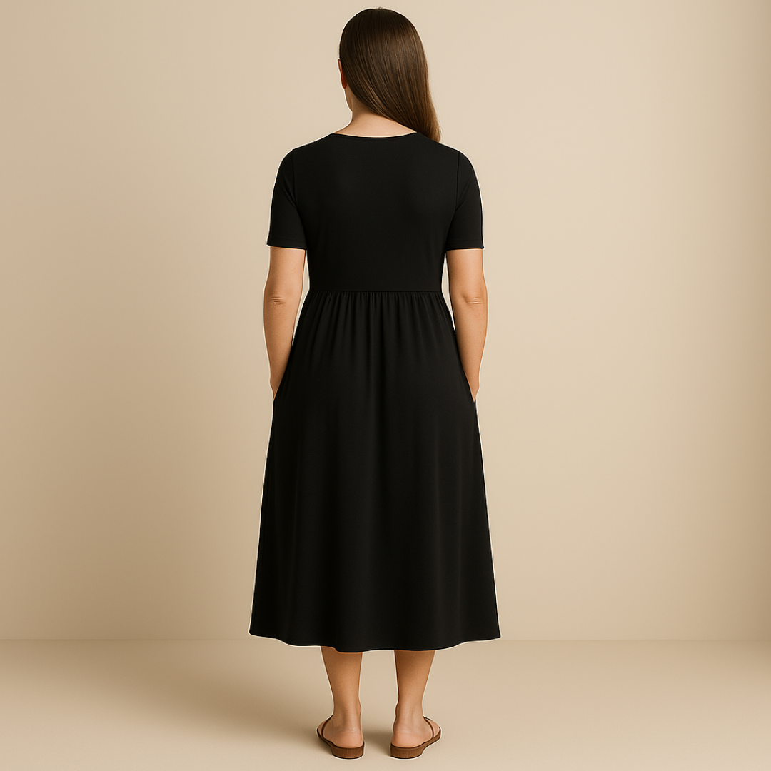 Mira Short-Sleeved Dress