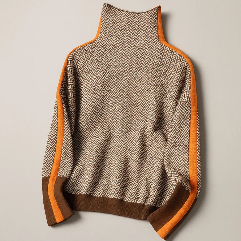 Martina | Jumper with High Collar