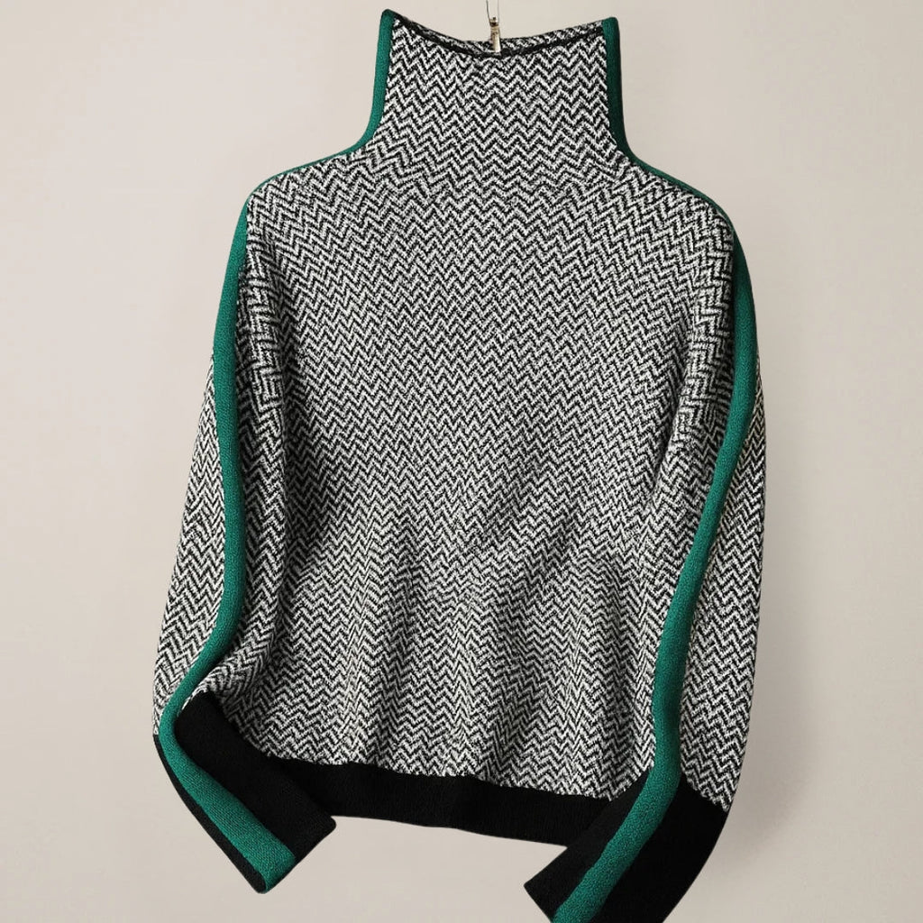 Martina | Jumper with High Collar