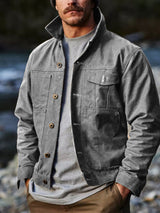 Arvid | Vintage Jacket with Button Placket