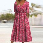 Flower Love Short Sleeve Dress