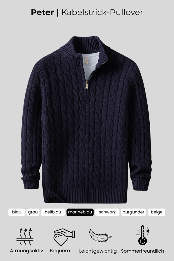 Peter | Cable Knit Jumper