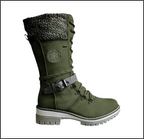 FrostLuxe - Waterproof Lace-Up Boots