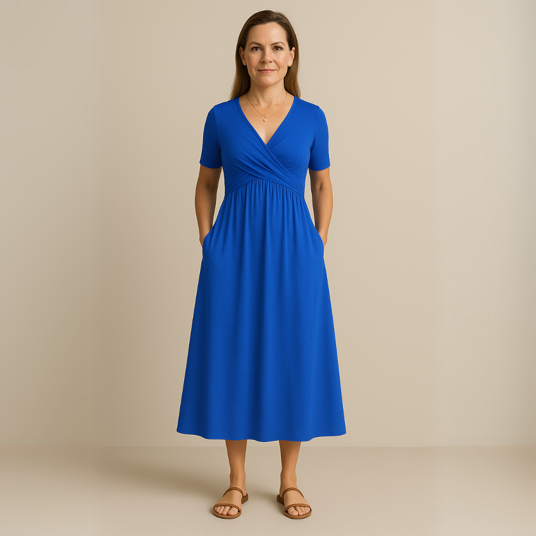 Mira Short-Sleeved Dress