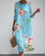 Miranda | Elegant Floral Dress