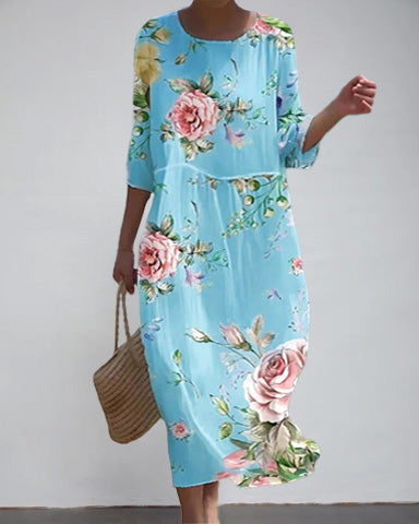 Miranda | Elegant Floral Dress