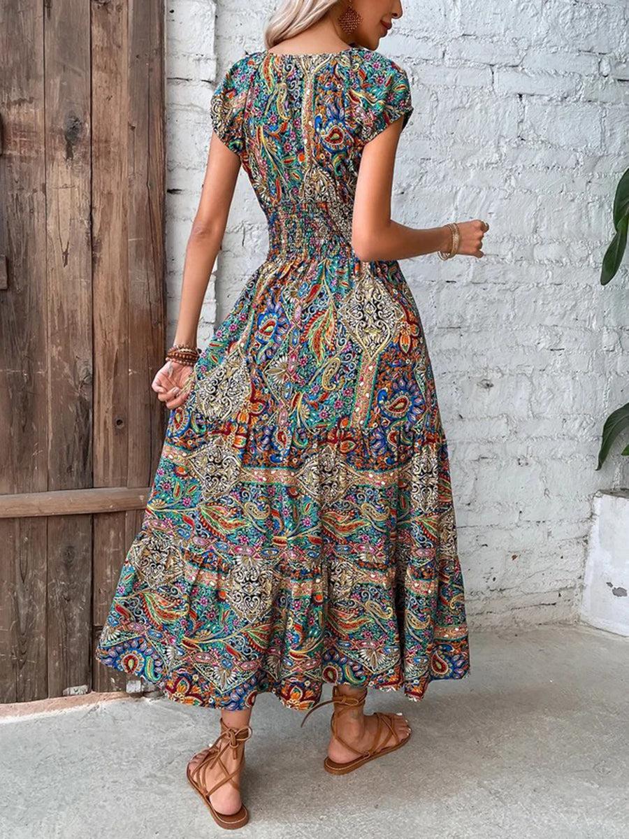 Colourful Maxi Dress