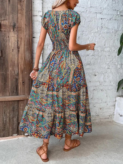 Colourful Maxi Dress