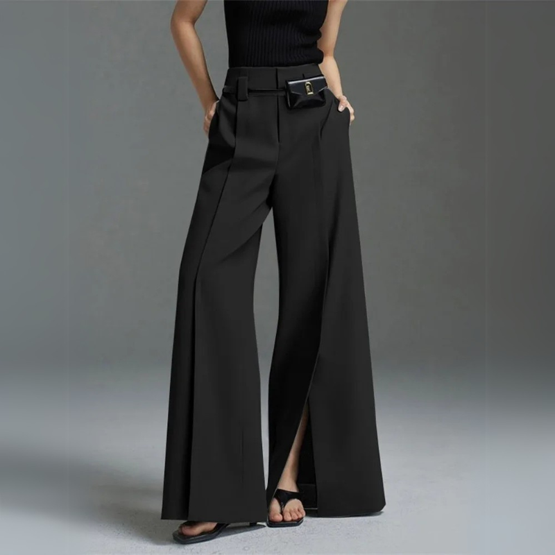 High-Waisted Trousers