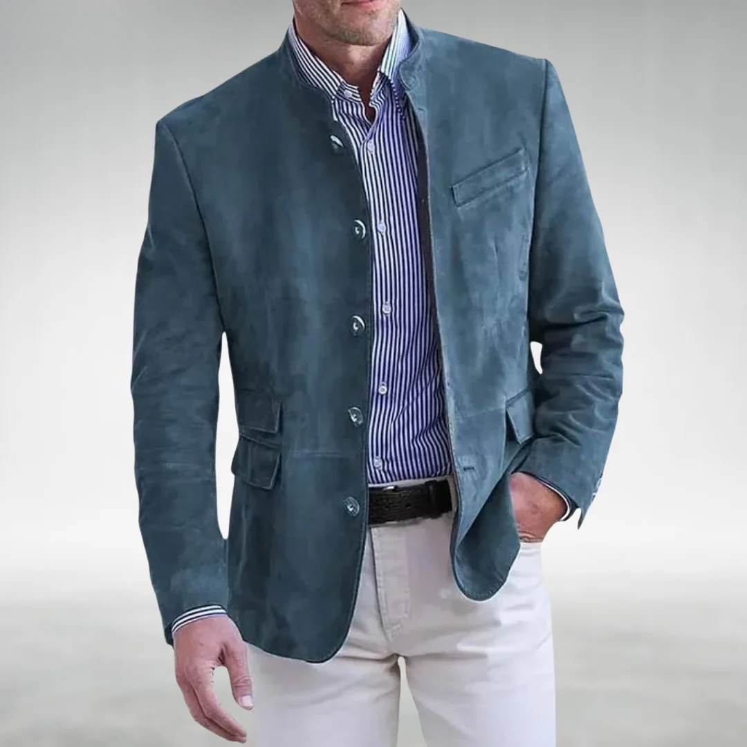 Emmanuel Herren Suede Jacket – Stylish & High Quality