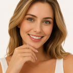 Roos | Ring Goudkleur Geometrie Cubic Zirkonia Minimalistische Stapelringen