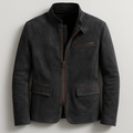 Flame | Suede Jacket with Pockets