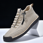 Christian | Nubuck Leather Shoes with Zip