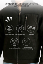 Jhoven | Fleece-Lined Winter Jacket