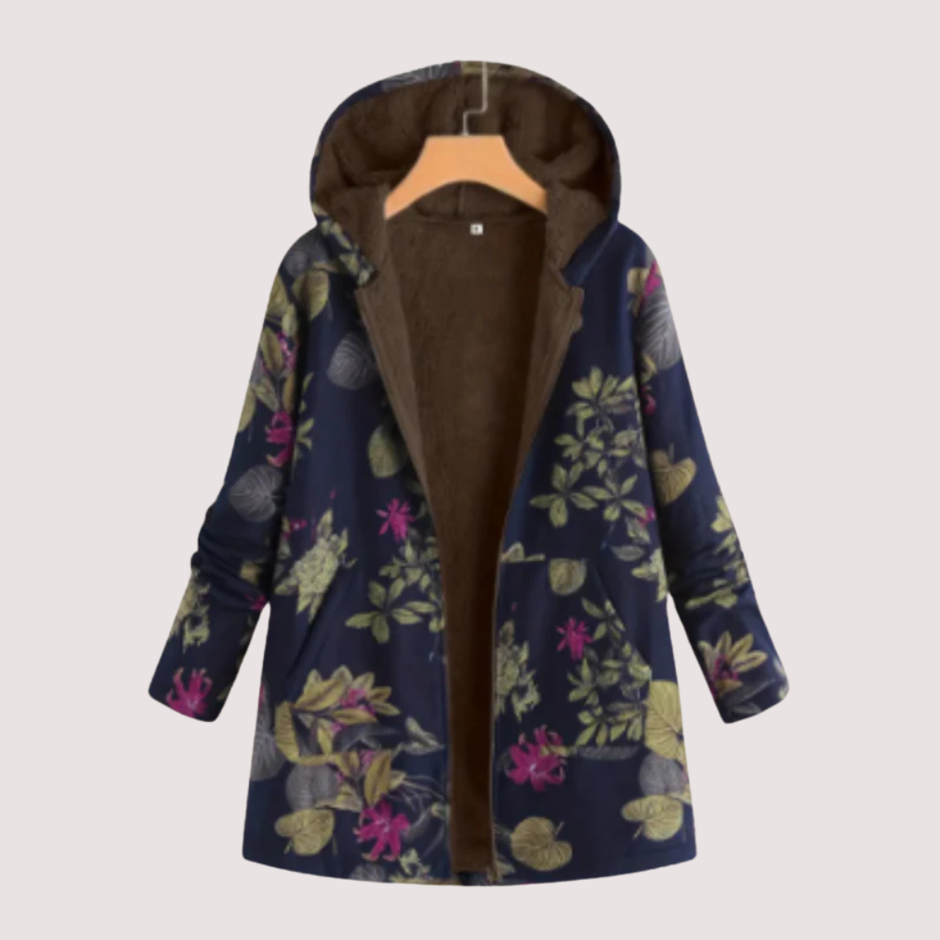 Kamelia | Warm Fleece-Lined Winter Jacket – Comfortable & Weatherproof