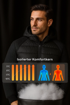 Kalen | Padded Men's Jacket with Hood